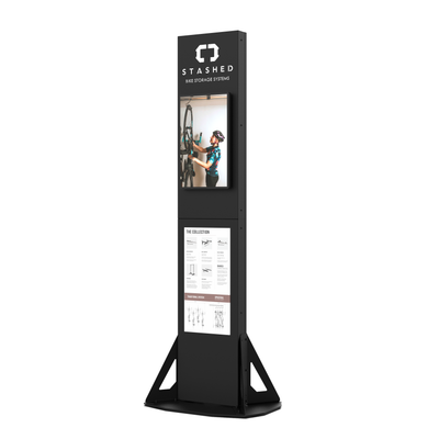 Totem d'affichage de vente au détail