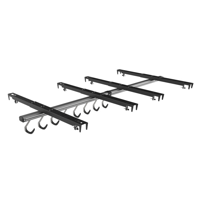 Système de stockage de vélo d'espace-voies/support de rack