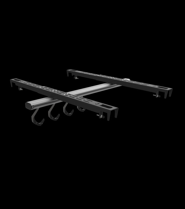 Système de stockage de vélo d'espace-voies/support de rack