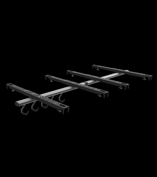Système de stockage de vélo d'espace-voies/support de rack