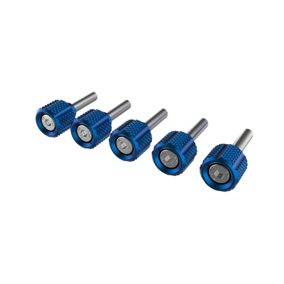 Set di viti a testa zigrinata LodeStar