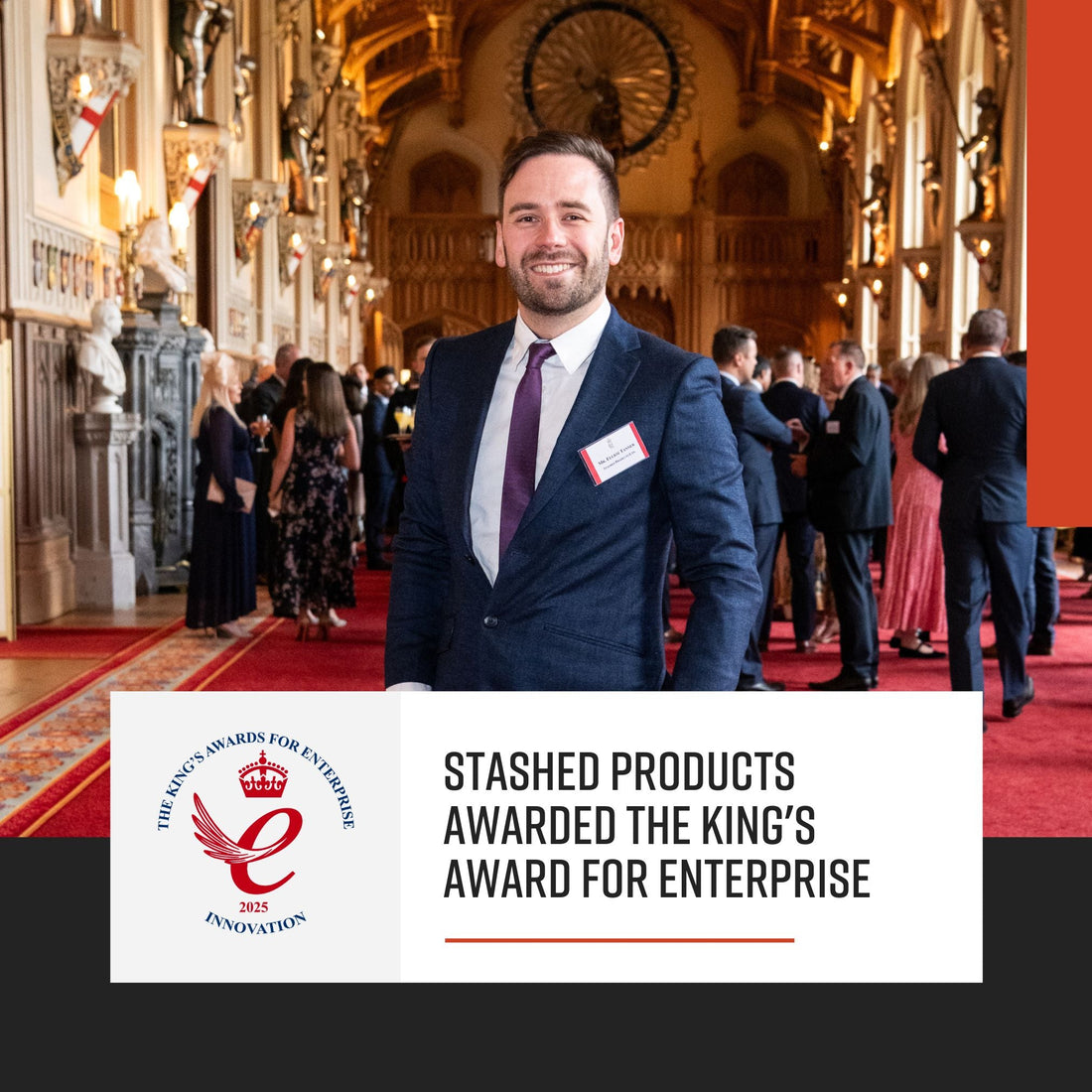 Stashed Wins The King’s Award for Enterprise