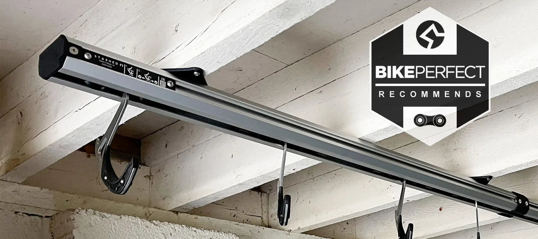 Bike Perfect: Stashed Products SpaceRail review – suspended storage for multiple bikes