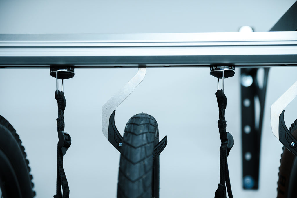 SpaceRail Bike Storage System