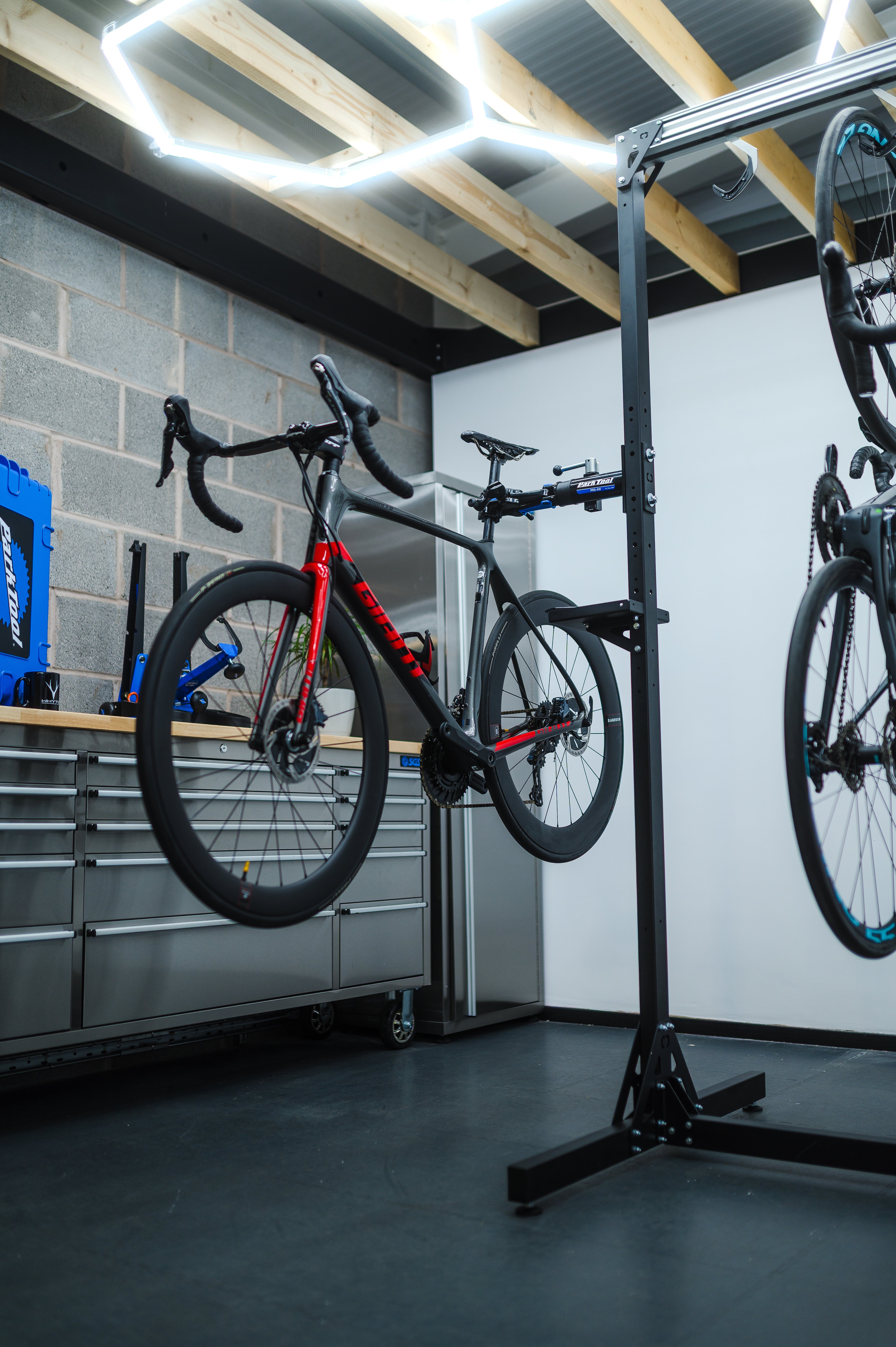 SpaceRail Bike Storage System Freestanding