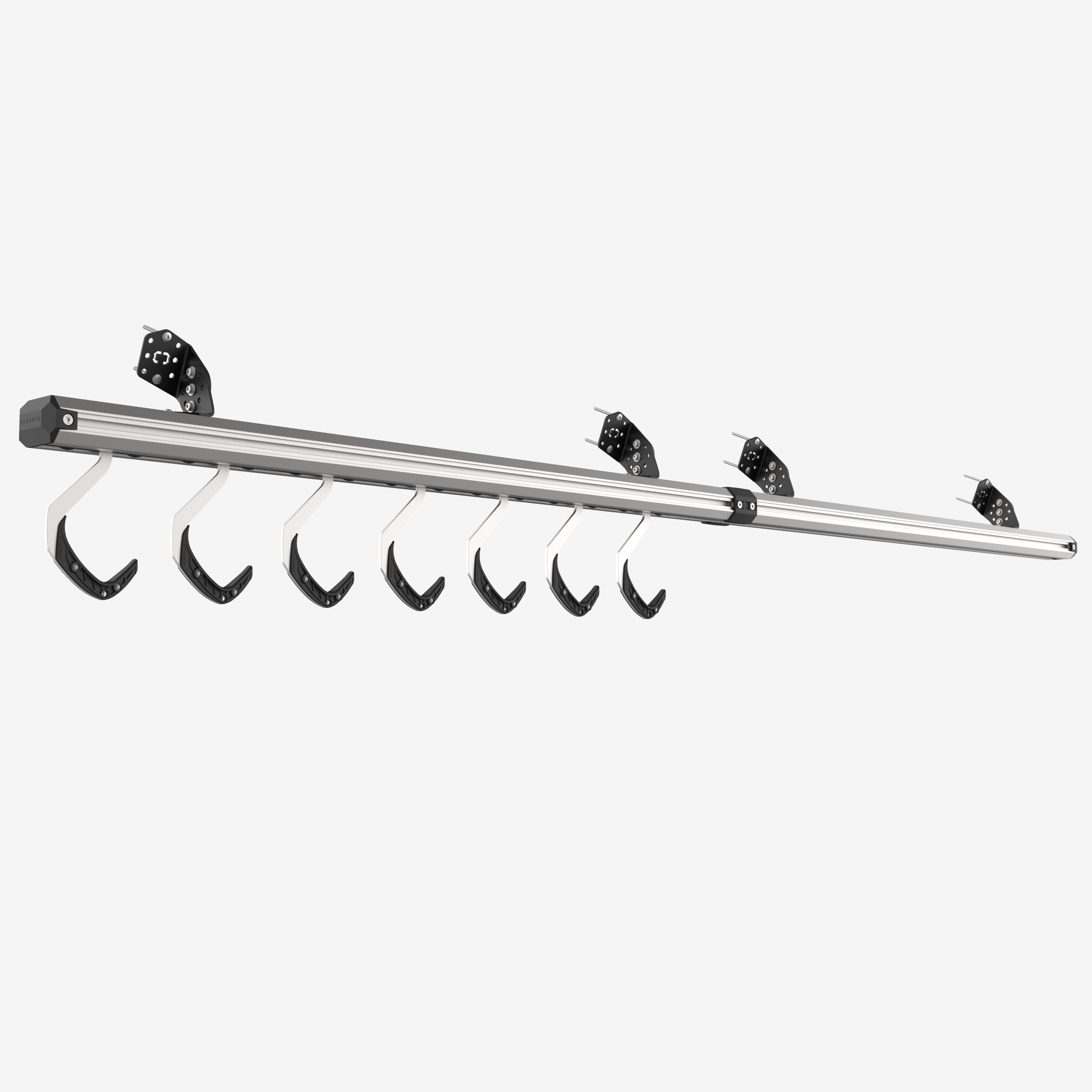 SpaceRail Bike Storage System - Angle