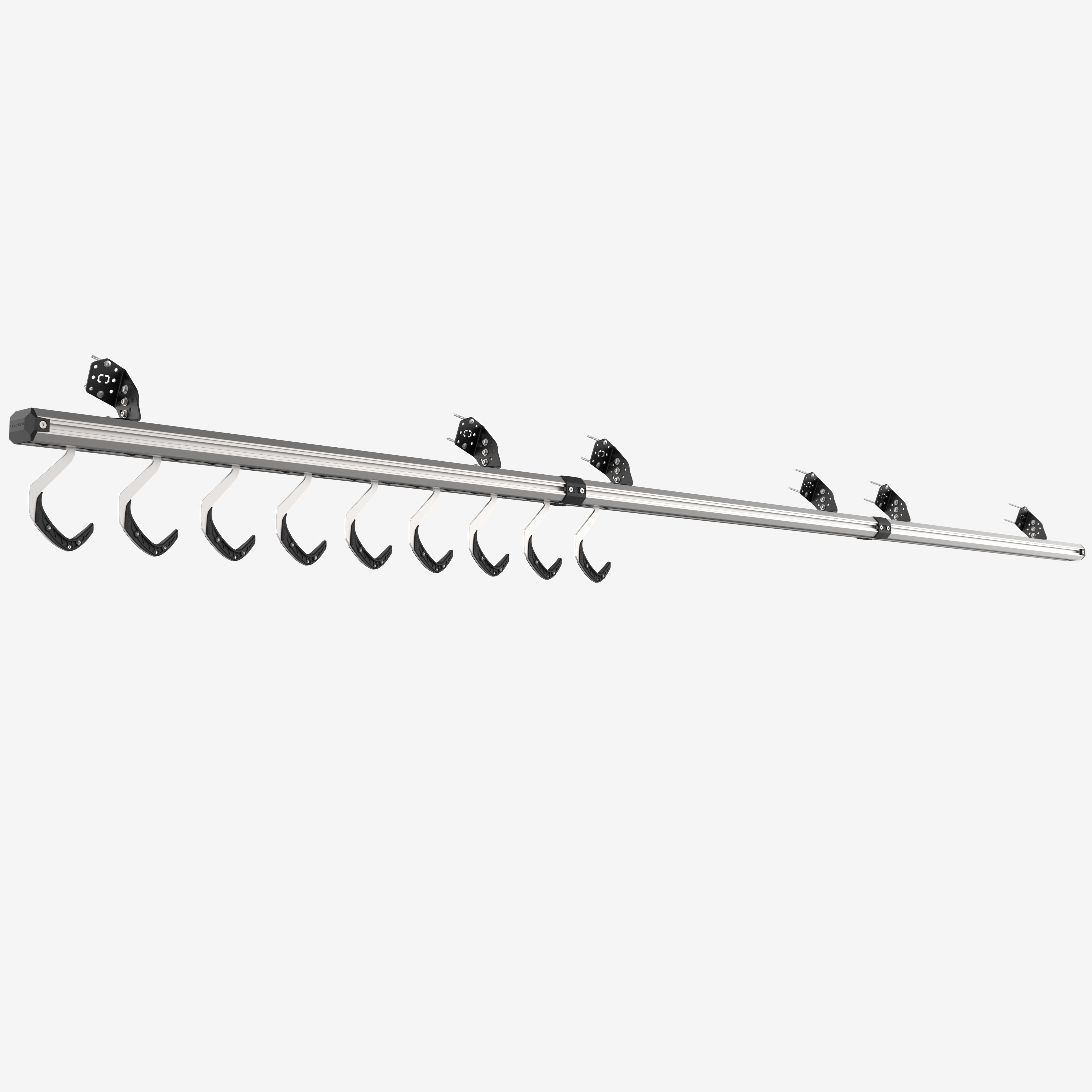 SpaceRail Bike Storage System - Angle