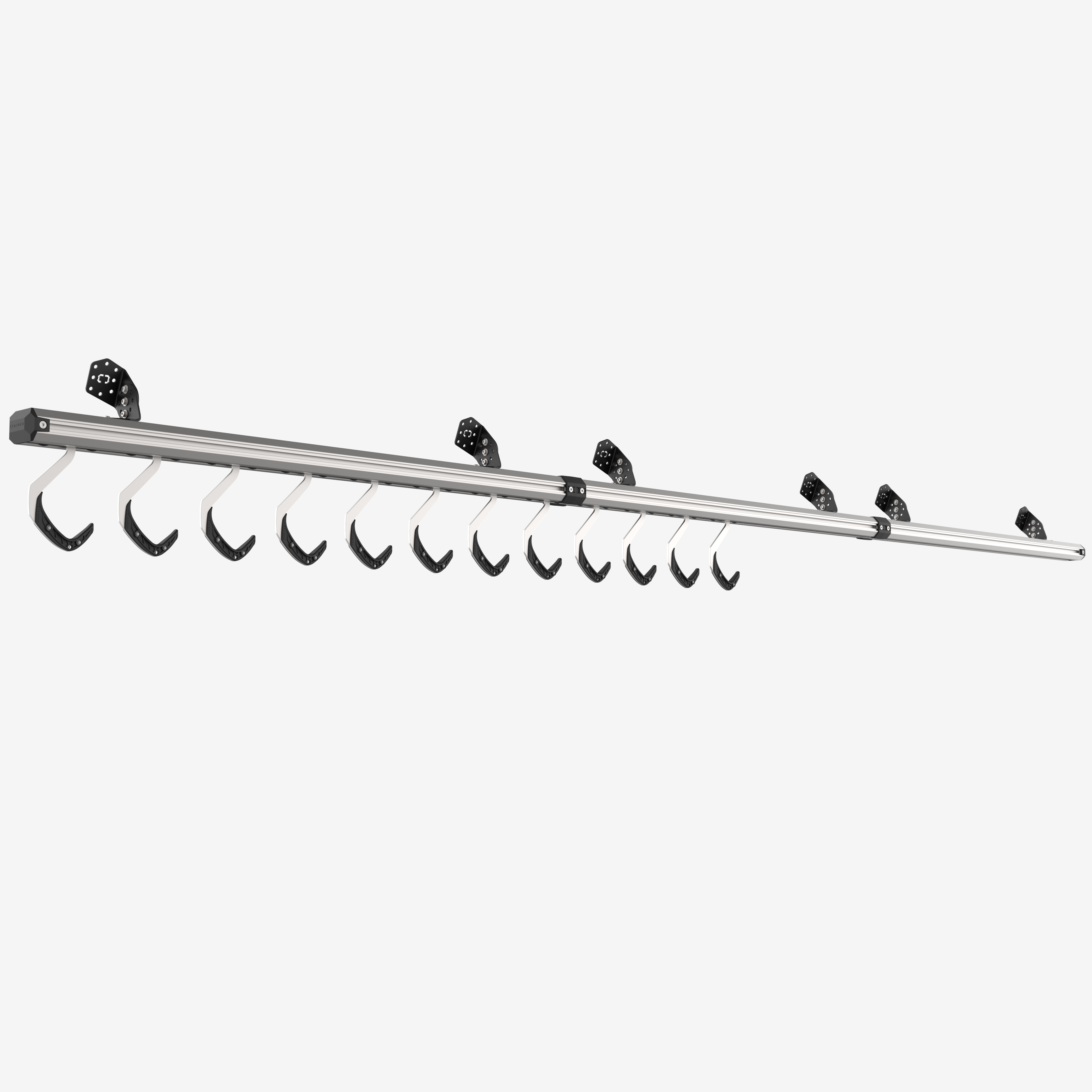 SpaceRail Bike Storage System - Angle