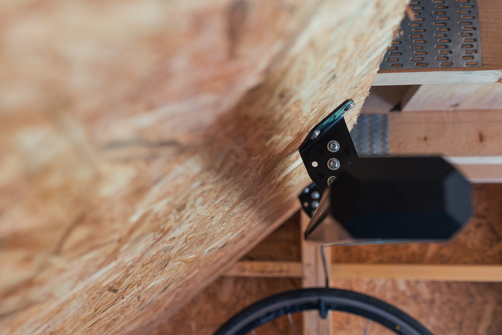 SpaceRail Bike Storage System - Angle