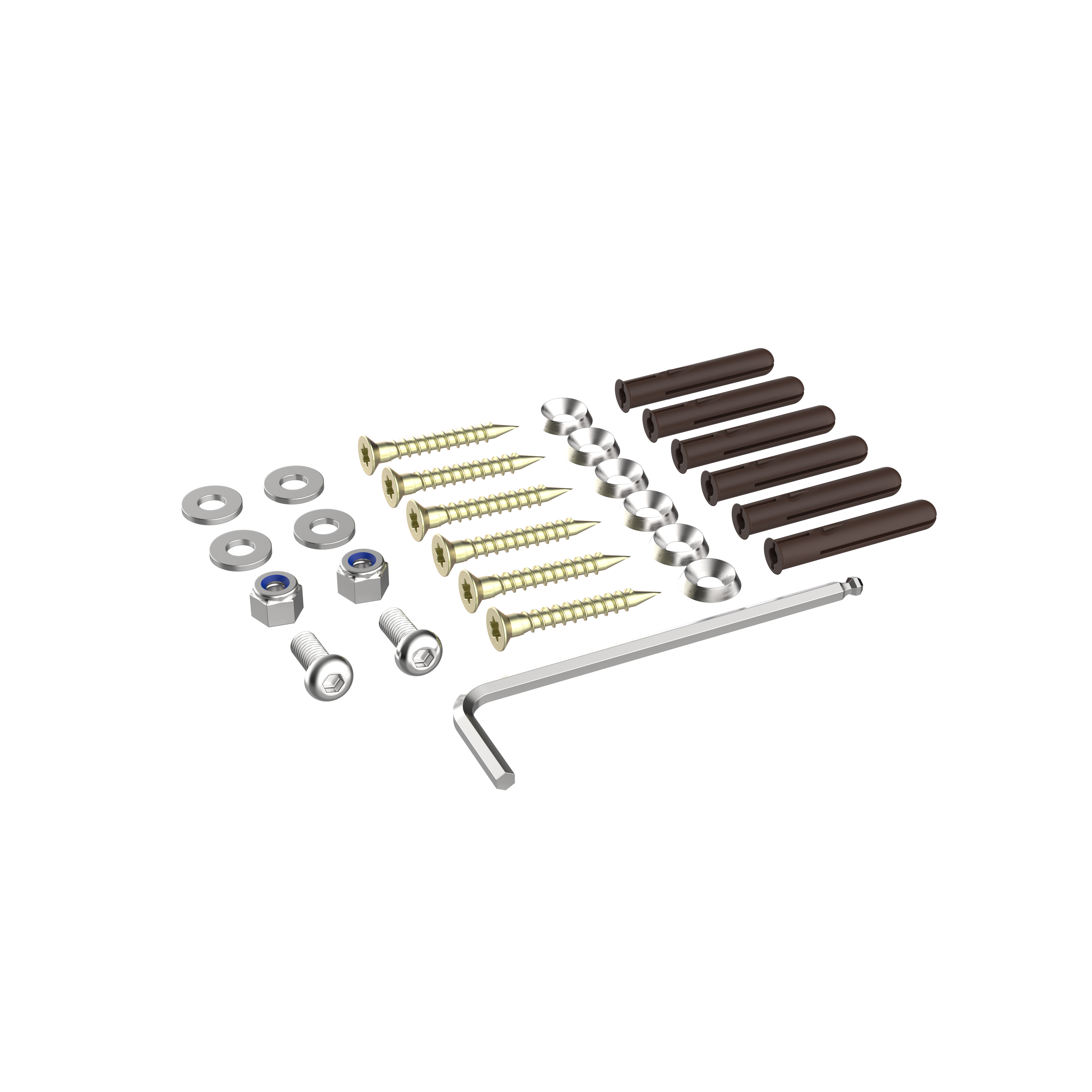 LodeStar Board Fastener Pack