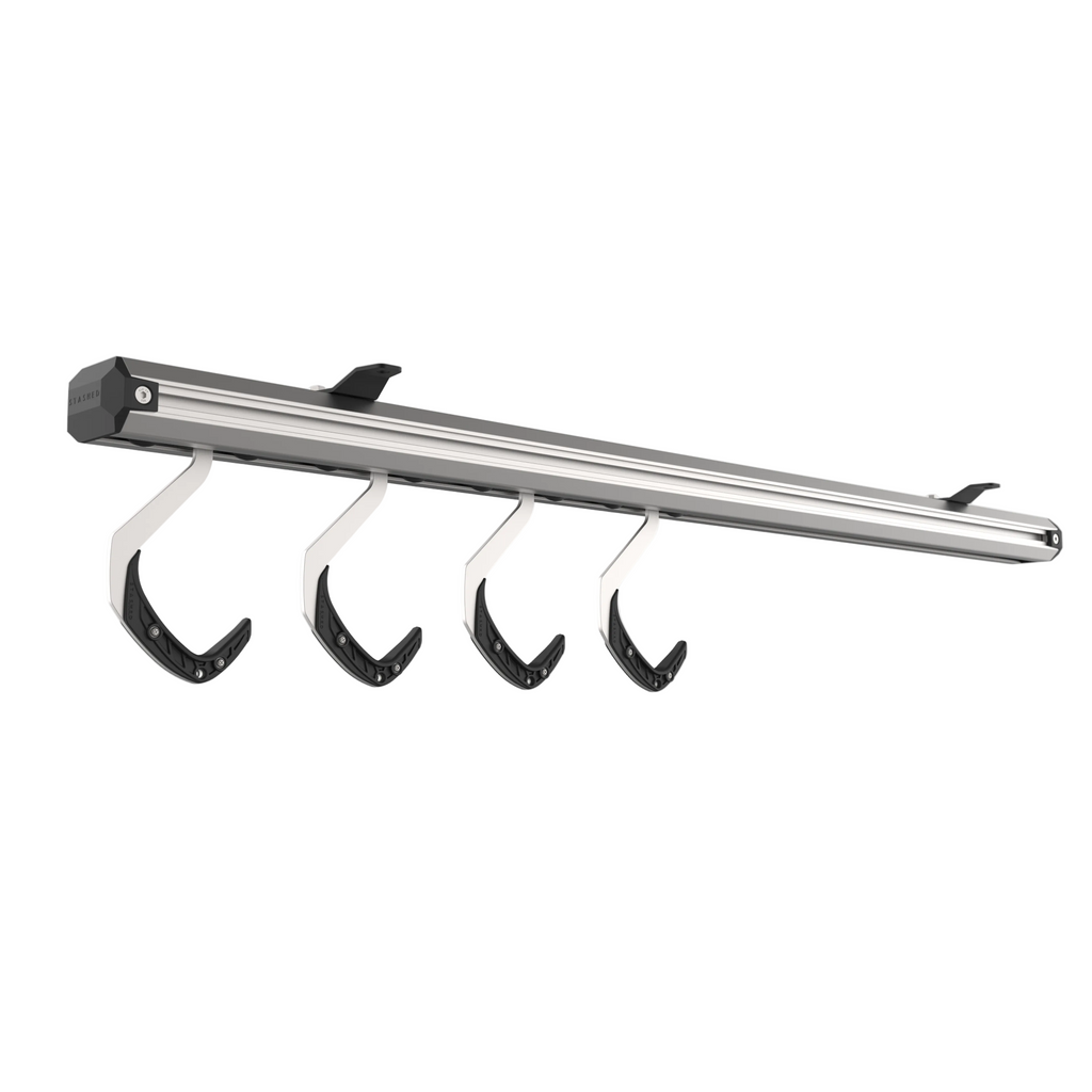Spacerail ceiling storage - 4 hook Stashed Products - Stashed storage