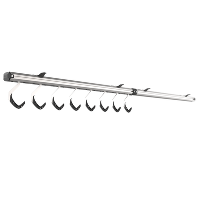 8 Bike Hooks - 2 Rail Sections / Ceiling