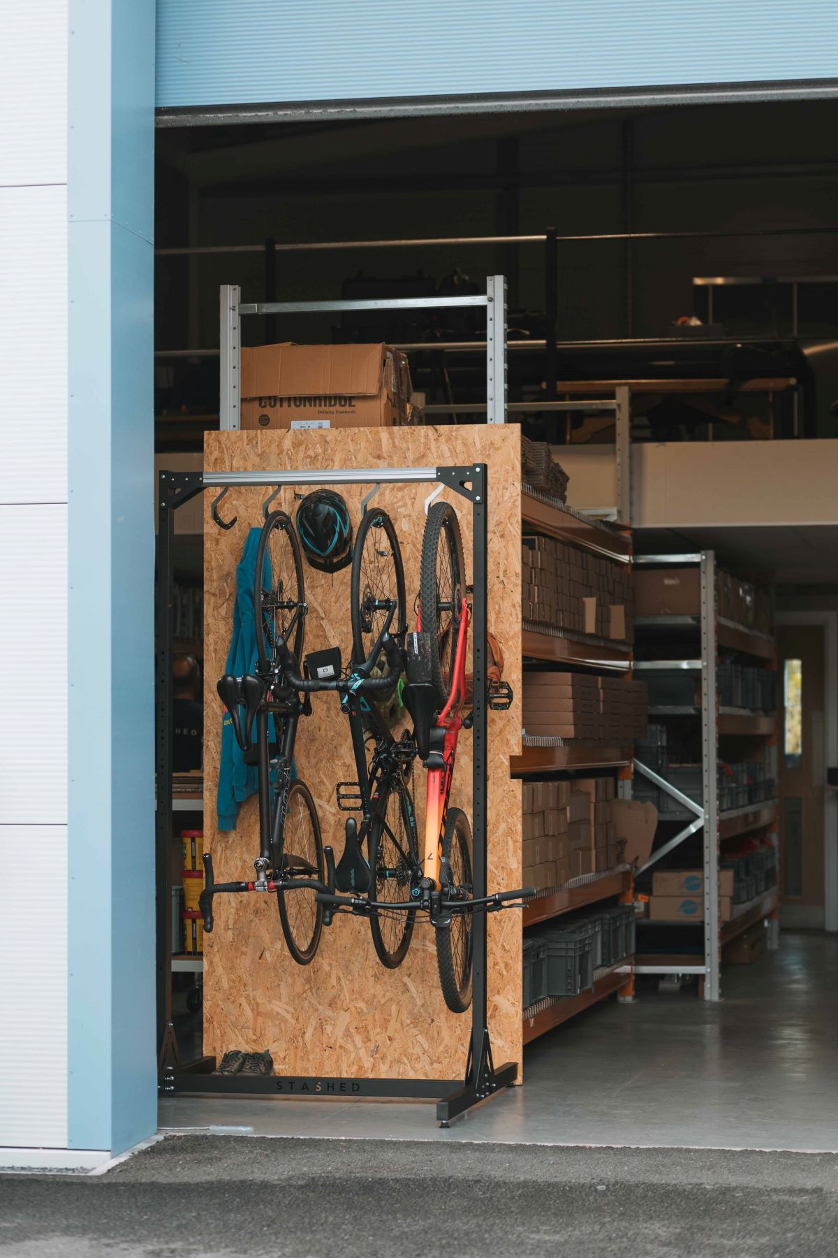 Freestanding Bike Rack | No-Drill Bike Storage – Stashed Products