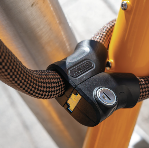 ABUS 1806/140 Black Infinity Loop