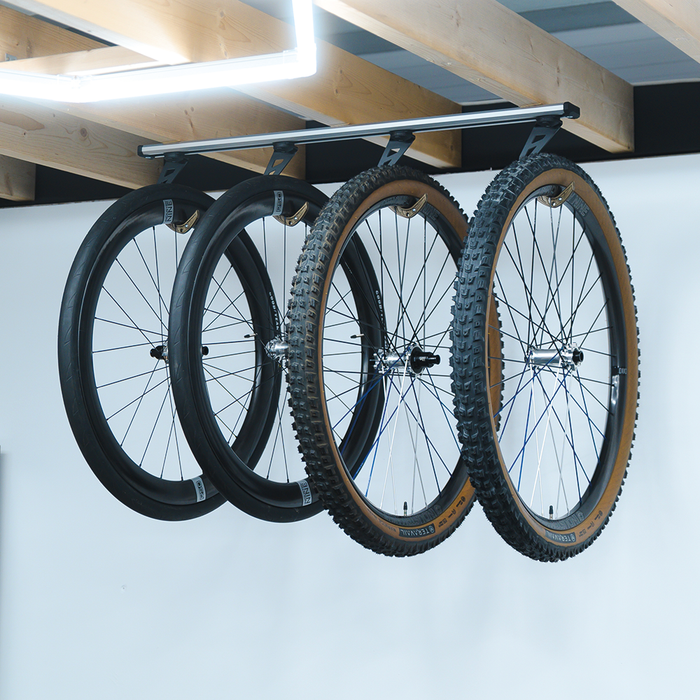 LodeStar Wheel Hanger Set in use