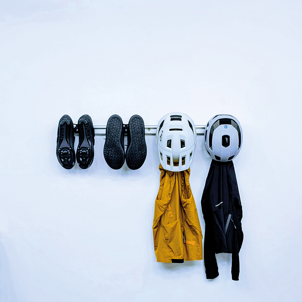 bike helmet and shoe storage Lodestar Helmet & Shoe Set