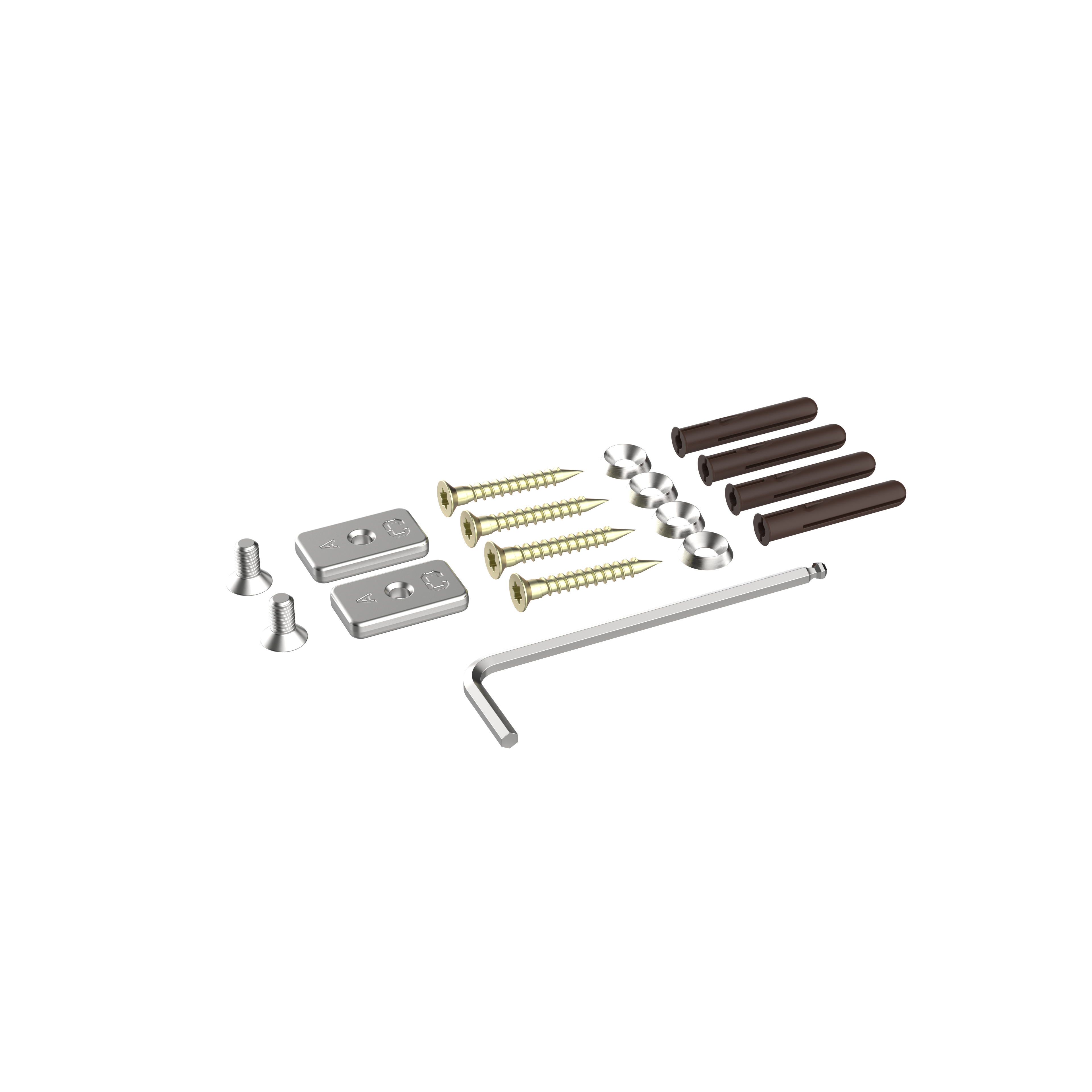 LodeStar 1 x Rail Fastener Pack