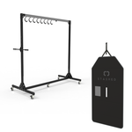 Freistehend + FreeWheel-Kit + Launch-Pad-Schutzset