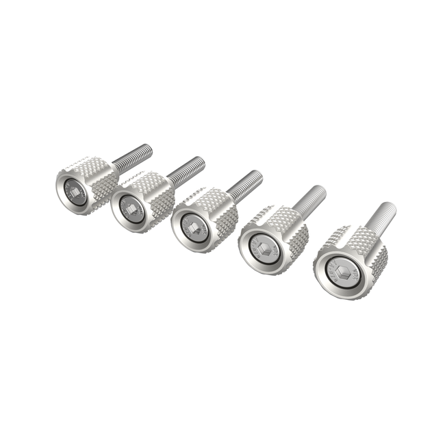 LodeStar Knurled Thumbscrew Set