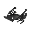 SpaceRail ONE Wall Mounted and Hooks bike wall mount with the UnderRail hook set