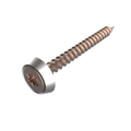 SpaceRail Wood Screw and Cone Washer (4 Pack)