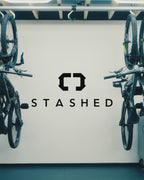 Dream bike storage with ceiling SpaceRail