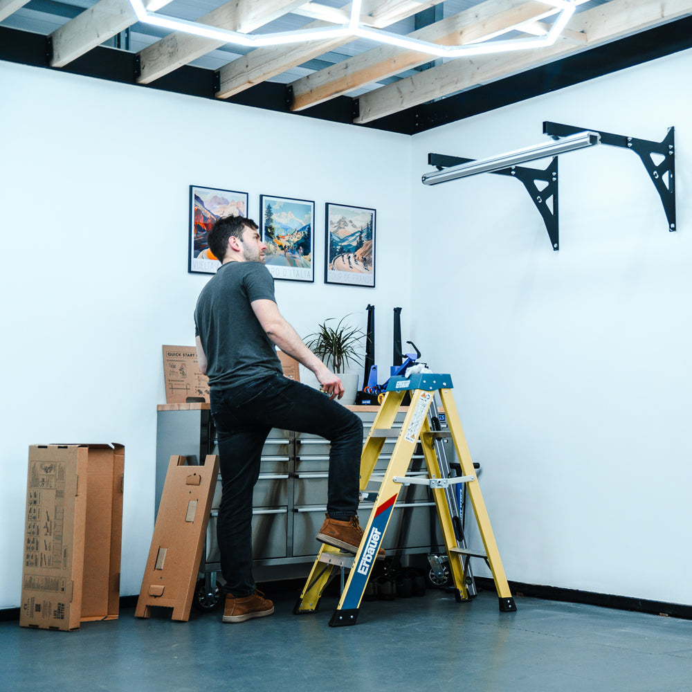 Almost Perfect SpaceRail - 8 Bike Wall