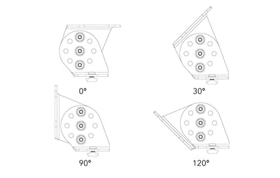 SpaceRail Angle Mount Kit