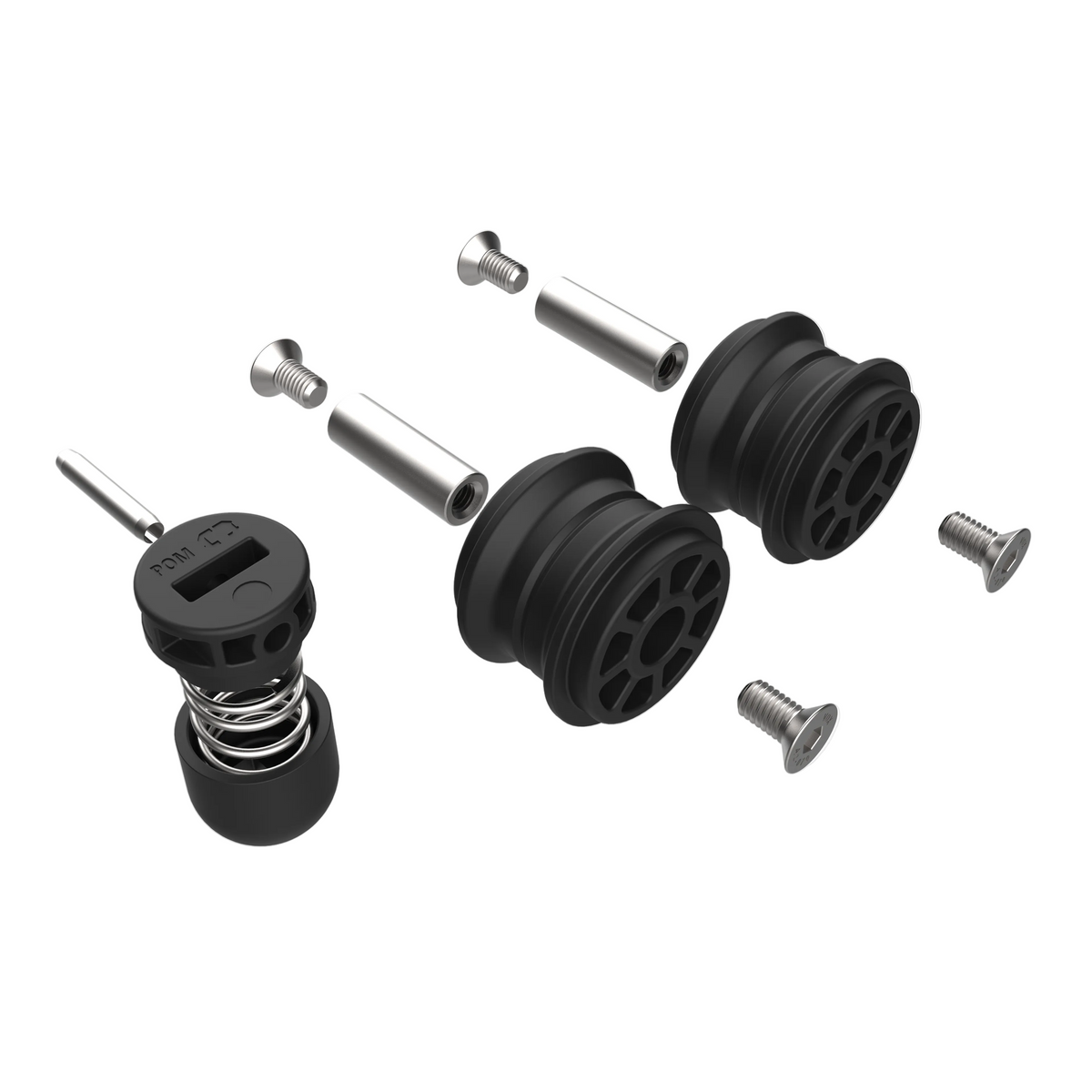 SpaceRail Bike Hook Trolley Refresh Kit